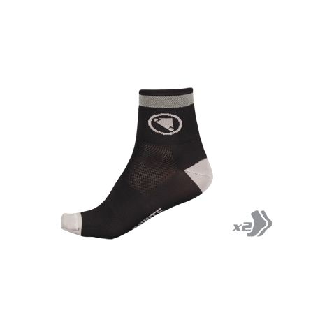 Chaussettes Luminite femme noire Endura (lot de 2) Chaussettes Luminite femme noire Endura (lot de 2)