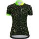 Maillot MC Valentia noir/vert Liv