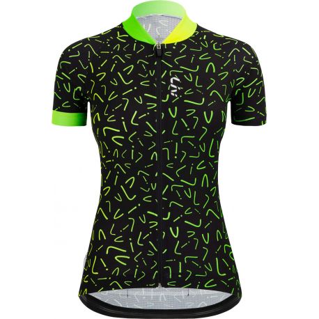Maillot MC Valentia noir/vert Liv Maillot MC Valentia noir/vert Liv