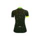 Maillot MC Valentia noir/vert Liv