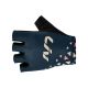 Gants courts Liv Valentia Bleu Geometry